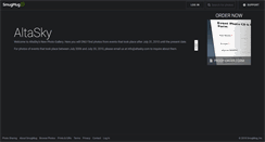 Desktop Screenshot of photos.altasky.com